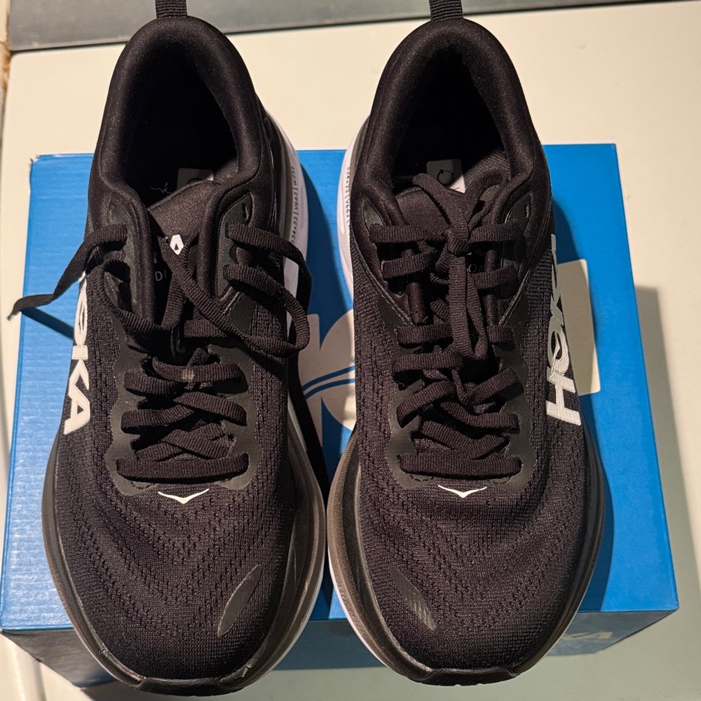 Hoka Black Athletic Shoes